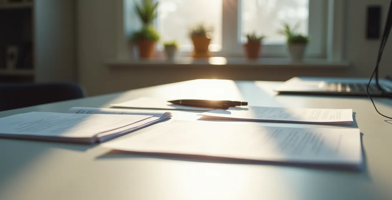 Strukturierte Dokumentenvorbereitung für Einsprache gegen Krankenkasse