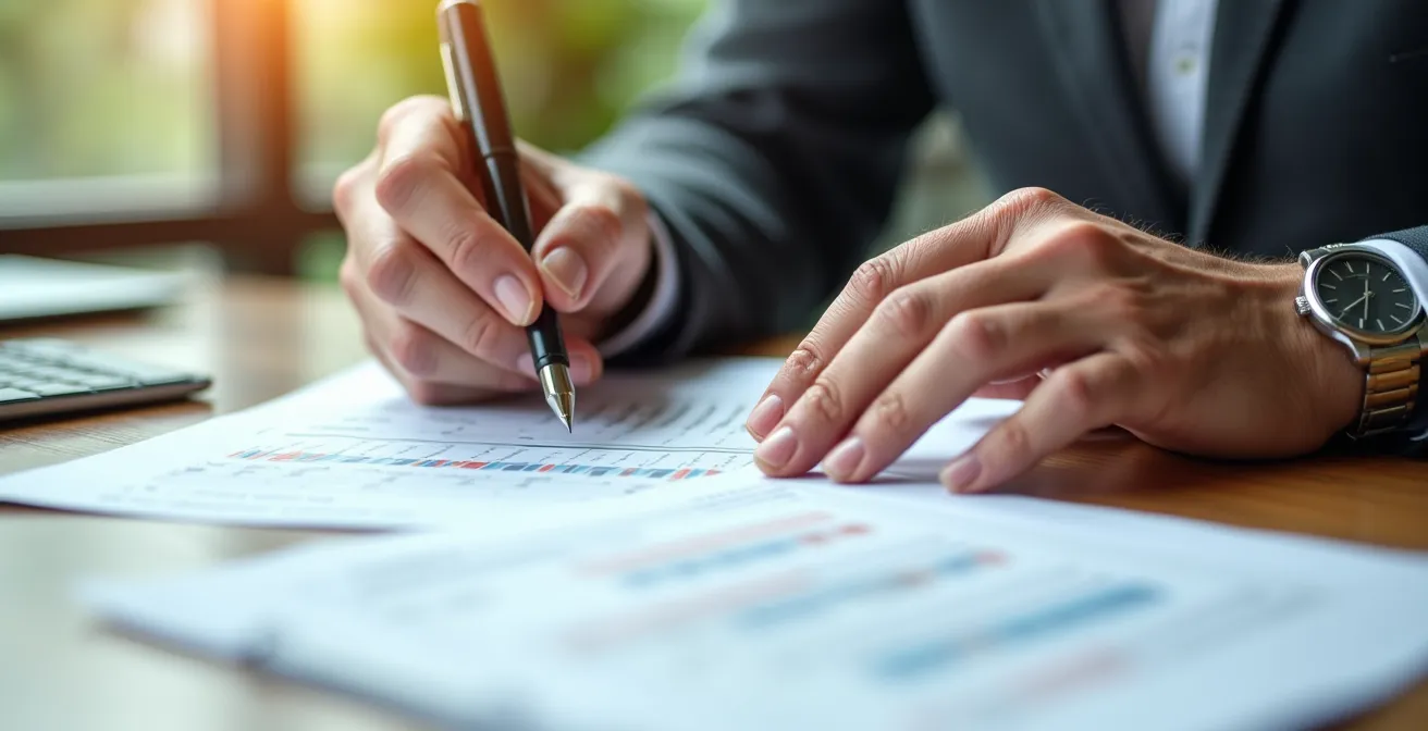 Präzises Ausfüllen eines Gesundheitsfragebogens für eine Zusatzversicherung in der Schweiz.